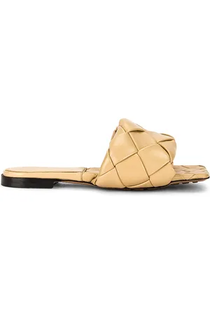 Bottega Veneta The Lido Sandals in Neutral