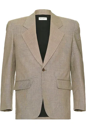 Saint Laurent Veste Sue in Brown