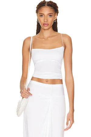 ENZA COSTA Supima Cotton Essential Strappy Tank in