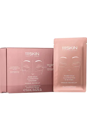 111Skin Rose Gold Illuminating Eye Mask 8 Pack in Beauty: NA