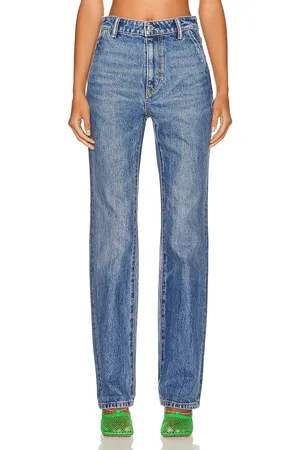 Alexander Wang High Waisted Slim in Denim-Medium
