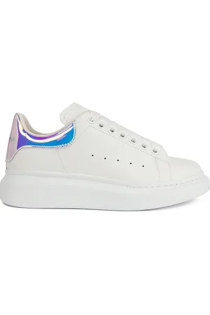 Alexander McQueen Lace Up Sneakers in White