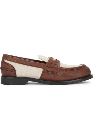 Miu Miu Penny Loafer in Brown