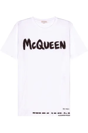 Alexander McQueen Graffiti Print T-Shirt in