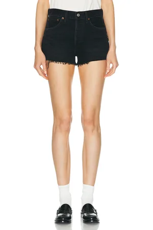 AGOLDE Parker Short in Black