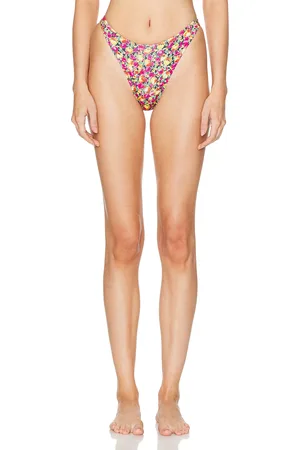 Heavy Manners Full Bikini Bottom in Pink