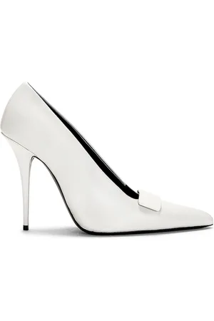 Saint Laurent Kayla 110 Heels in White
