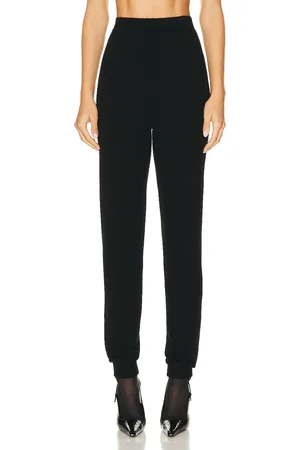 Saint Laurent High Waist Legging in Black