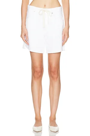 Citizens of Humanity Brynn Drawstring Short in White