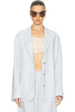 Acne Studios Jimoni Baggy Blazer in Blue