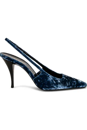 Saint Laurent Tom 90 Dream Heels in Slate