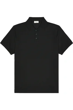 Saint Laurent Sport Polo in Black