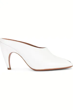 Alaïa Shark Mule in White