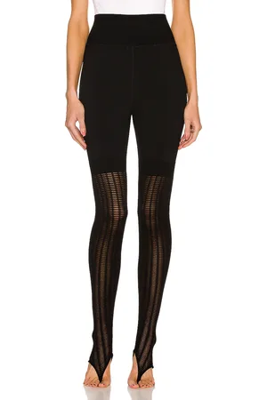 Alaïa Lace Legging in Black