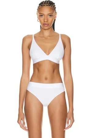 Wolford Triangle Bralette in White