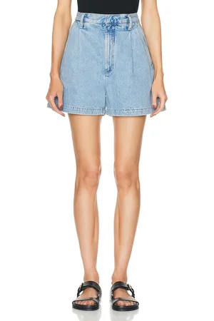 AGOLDE Becker Short in Denim-Light