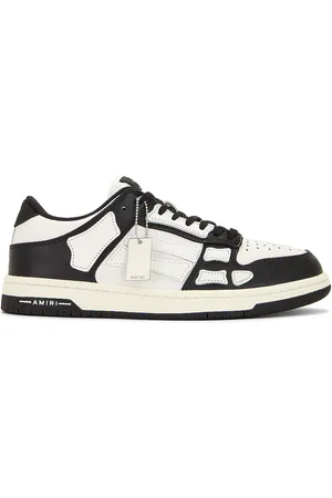 AMIRI Skel Top Low Sneaker in Black