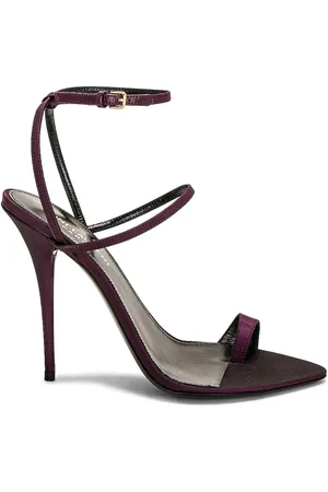Saint Laurent Dive Sandal in Purple