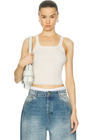 Guest In Residence Rib Tank Top in