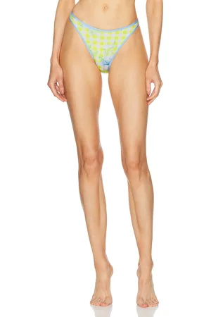 Heavy Manners Full Bikini Bottom in Yellow