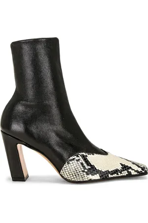 Khaite Nevada Ankle Stretch Boot in Black