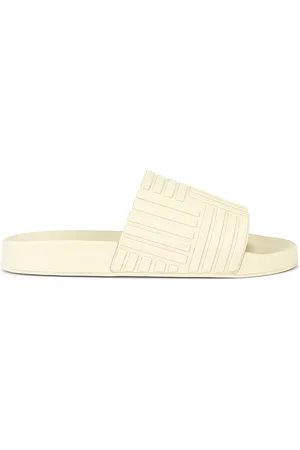 Bottega Veneta The Slider Sandal in Cream