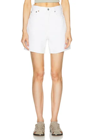 AGOLDE Stella Short in White