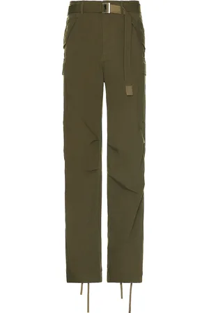 SACAI Rip Stop Pants in Green