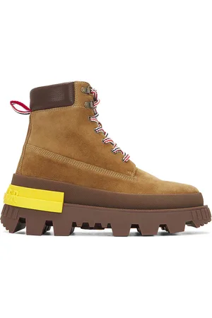 Moncler Mon Corp Ankle Boots in Brown