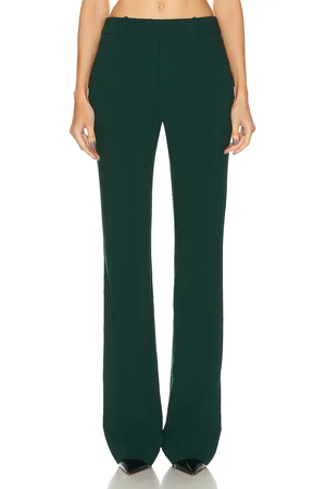 GRLFRND The Suit Trouser in Green
