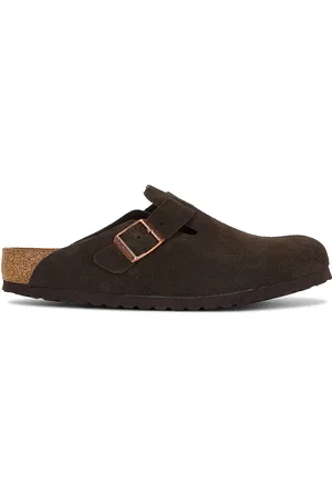 Birkenstock Boston Suede in Brown