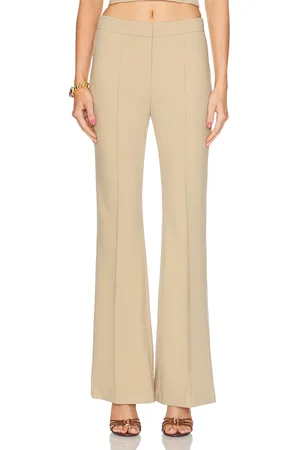 SANS FAFF Lizzy Low Rise Flared Trouser in Brown