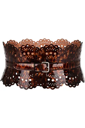 Alaïa Bustier Belt in Brown