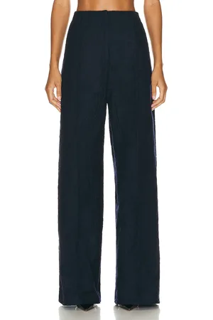 Acne Studios Wide Leg Trouser in Navy