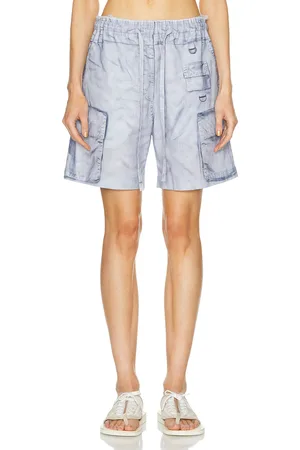 Acne Studios Retina Cargo Short in Blue