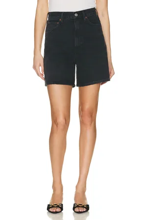 AGOLDE Stella Short in Black