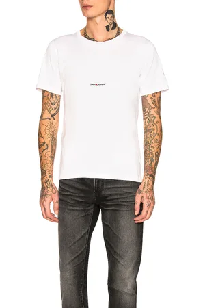 Saint Laurent Logo Tee in