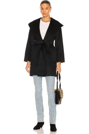 Max Mara Rialto Coat in Navy