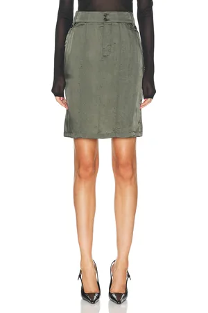 Saint Laurent Twill Skirt