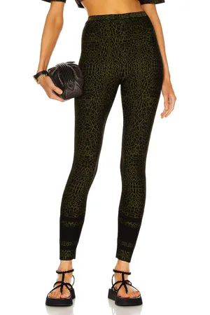 Alaïa Animalier Legging in Green