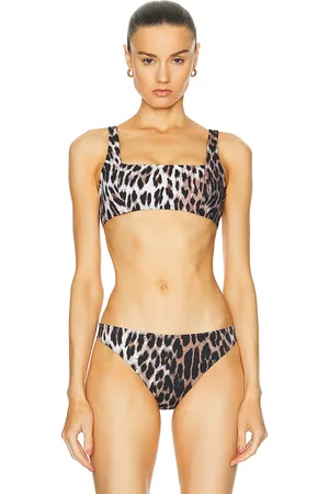 Wolford Bikini Top in Brown