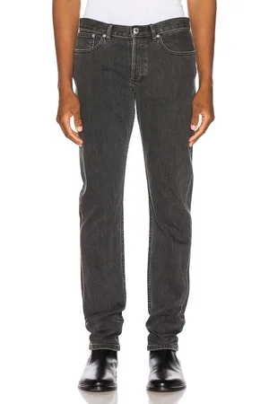 A.P.C. Petite Standard Straight Leg Jeans in Gray