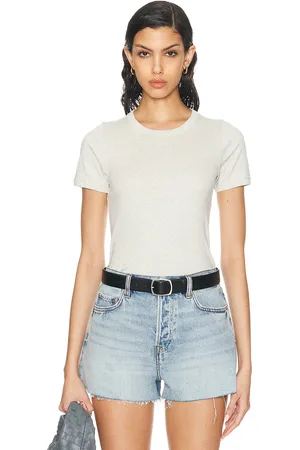 Flore Flore Car Tee in Light Grey