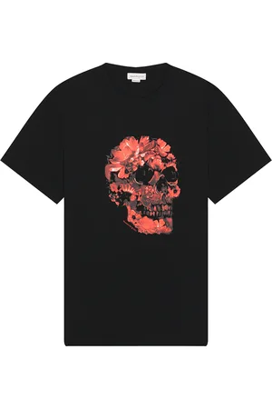 Alexander McQueen Skull T-Shirt in Black