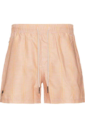 Oas Sunset Ladder Swim Shorts in Orange in Orange