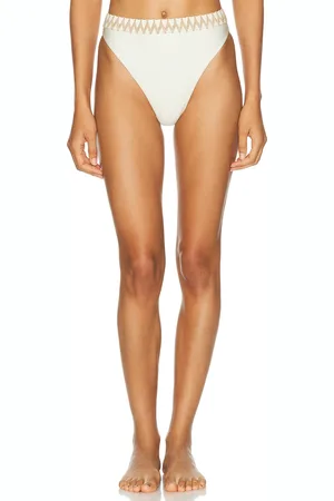 PATBO Jute Trim Bikini Bottom in