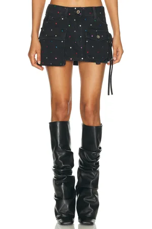 The Attico Fay Mini Skirt in