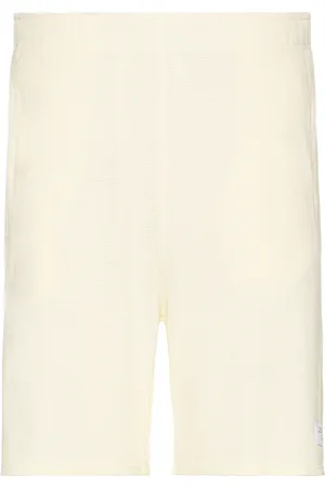Saturdays NYC Austin Pique Sweat Short in Cream