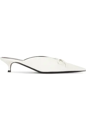 Balenciaga L40 Knife Bow Mule Heel in