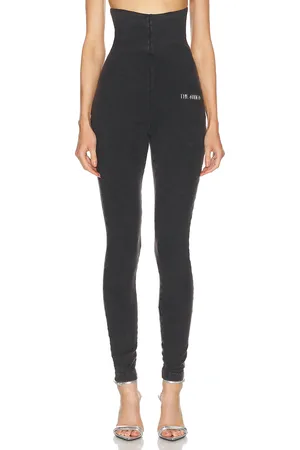 The Attico Long Pant in Black